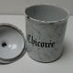 Chicory enameled pot