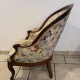 Fauteuil - Crapaud - Chauffeuse gondole Napoléon III
