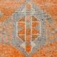 3x11 Orange Persian Runner, Rug For Hallway, Antique Runner Rug, 95x338Cm
