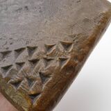 Mid Century solid Bronze Cast brutalist Door Handle