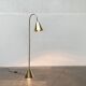 Mid-century brass floor lamp by Jacques Adnet for Valenti, Spain, 1960s.
