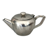 English stainless steel hotel teapot