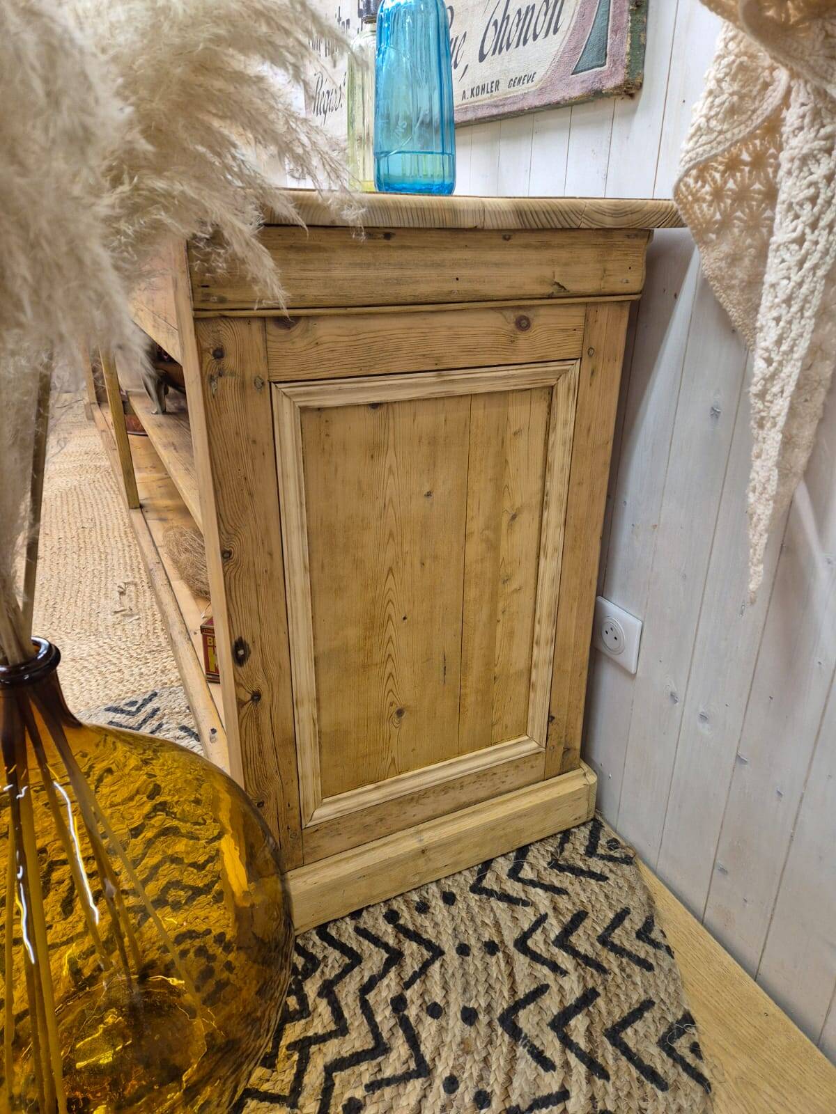 Former grocery store counter