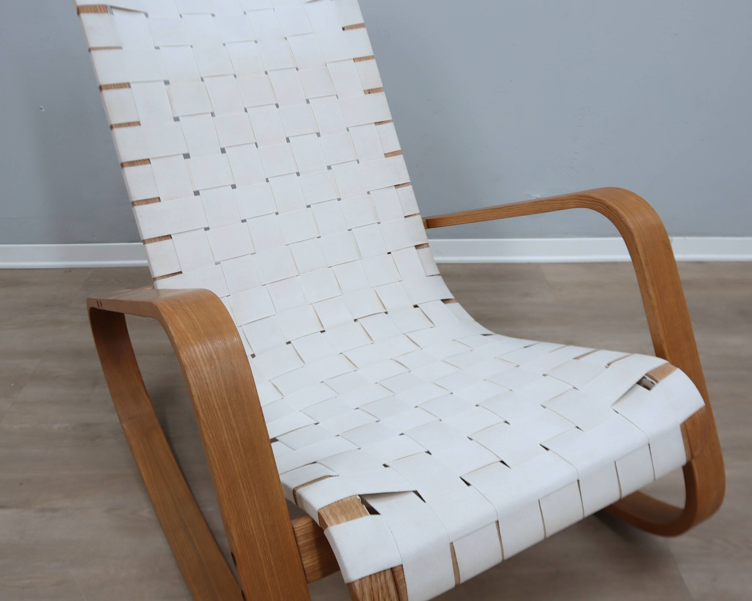 Vintage DONDOLO rocking chair Crassevig 1970s