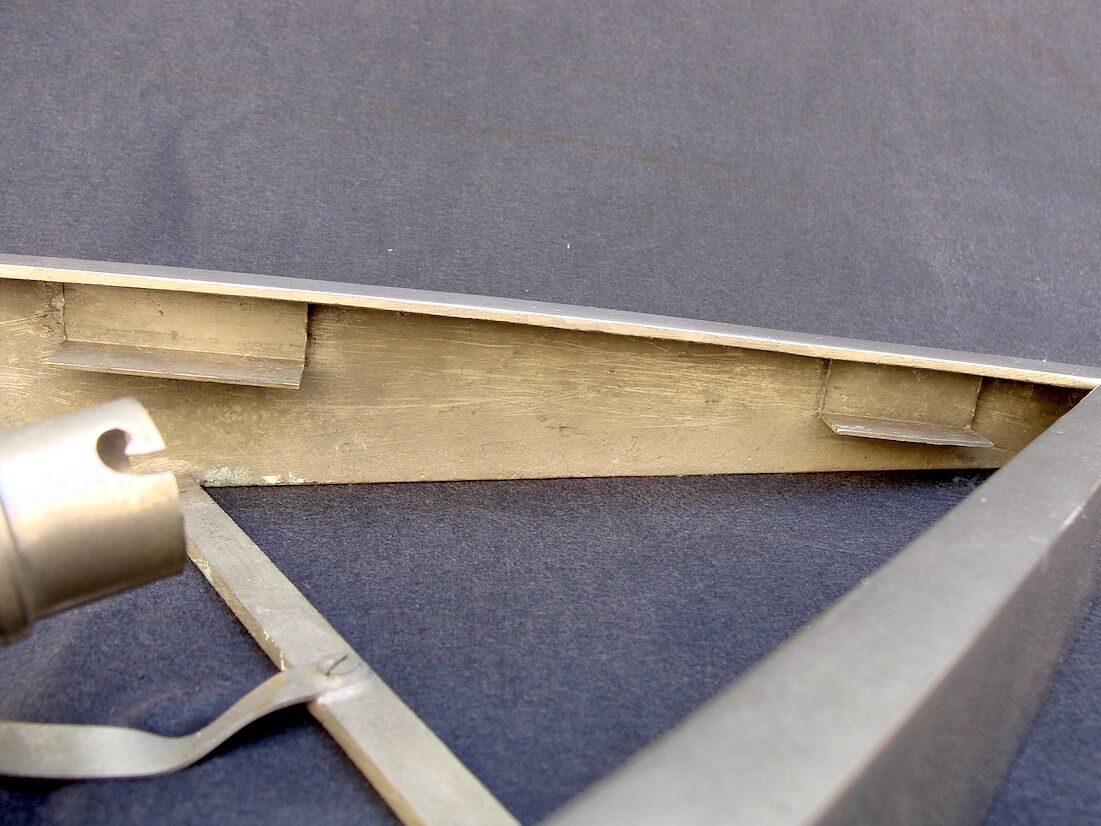 Art deco pressed glass sconce