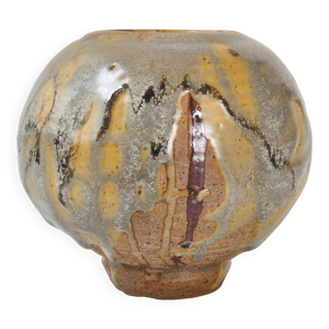 Vase en grès 1940 vintage