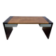 1970s lacquer and leather desk
