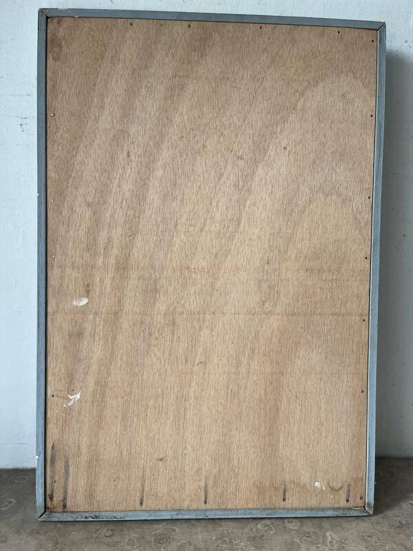 Feuillage, huile sur panneau de bois, signé Jean Noel Zanetti