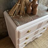 Mustache feet chest of drawers