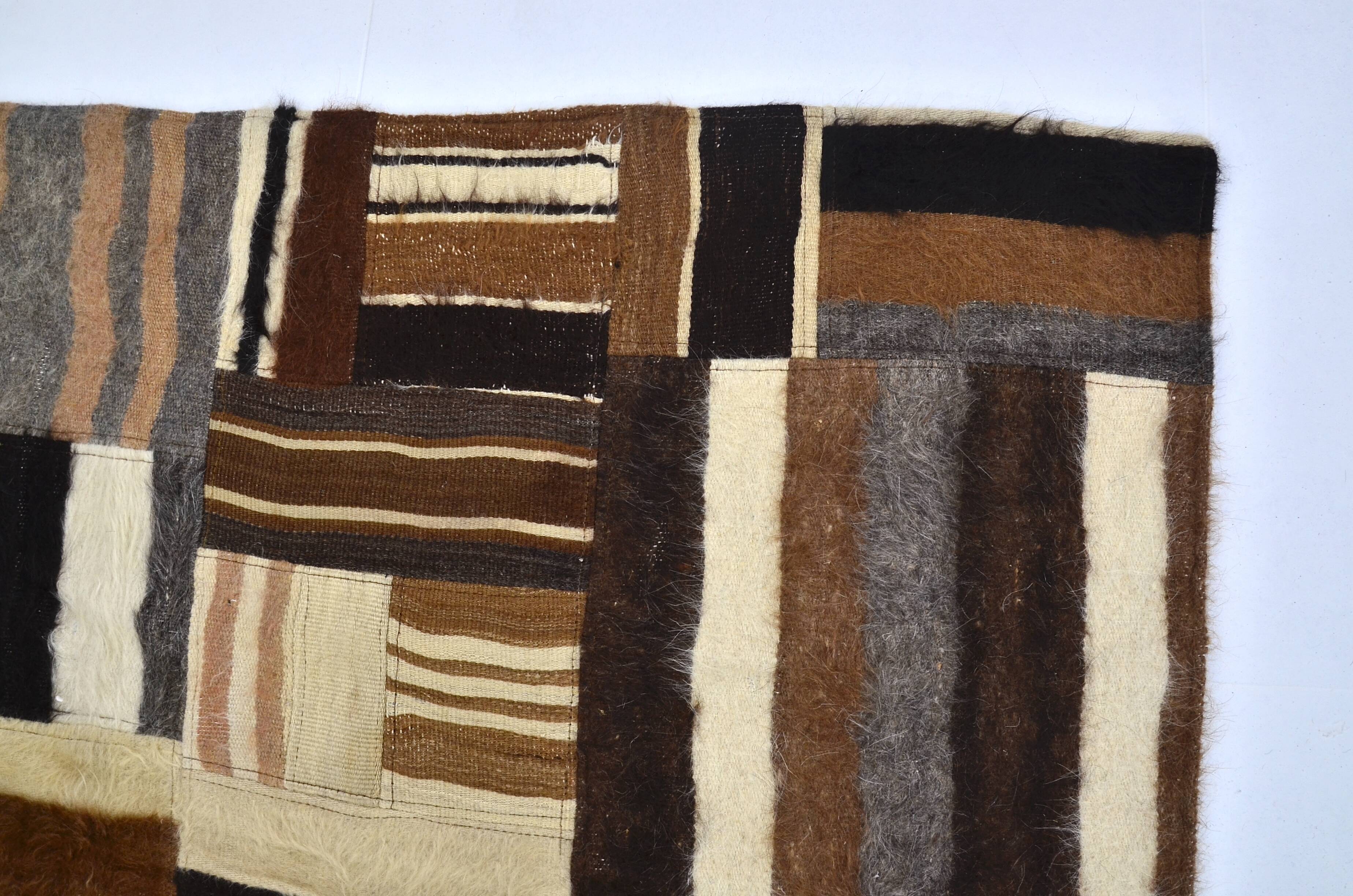 Kurdish Handmade Vintage Carpet sku 3049