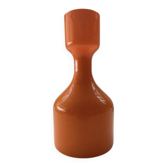 Opaline vase, typical design of the 1970s.