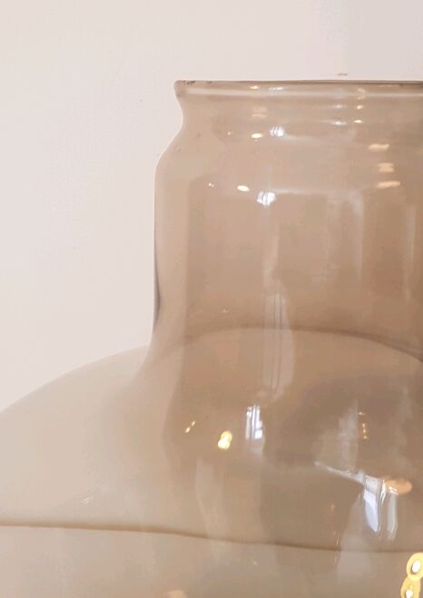 Smoked glass bottle 70