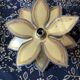 Paire d’appliques fleurs vintages Techoueyres pour Maison Jansen 70’s