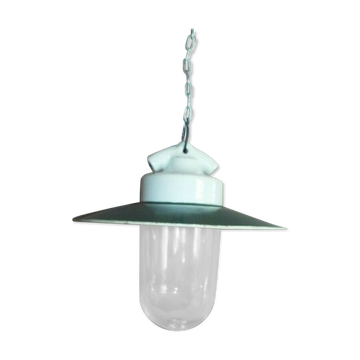 Vintage industrial porcelain suspension