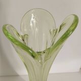 Large vintage twisted vase