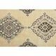 1970s Vintage Turkish Hand-Knotted Wool & Cotton Beige Rug 136x388