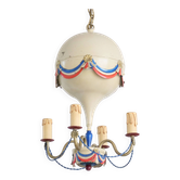 Lustre Montgolfière d'époque 50