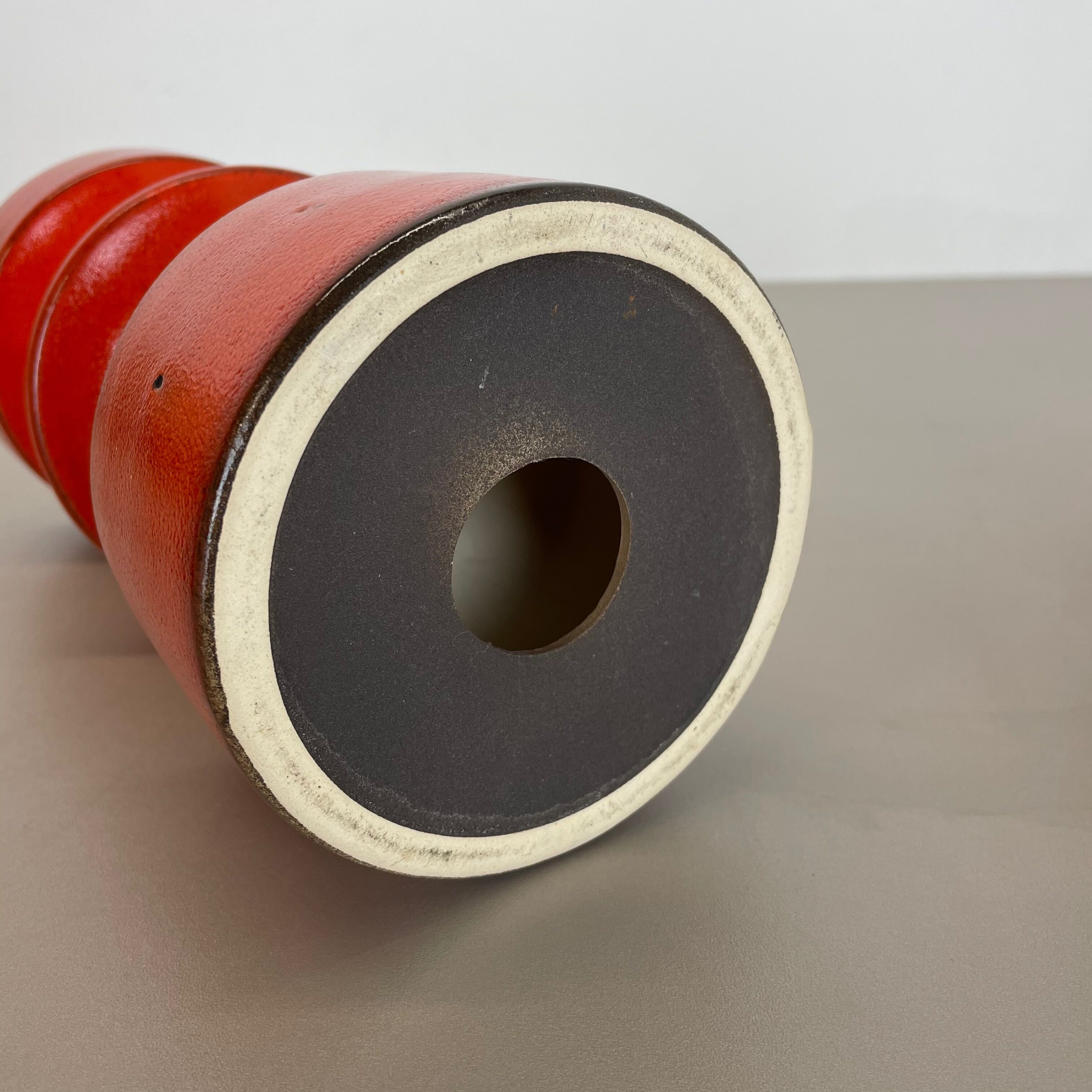 Set of Four Pottery Candleholder by Cari Zalloni for Steuler, Germany, 1970s