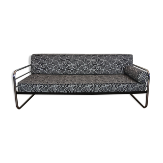 Tubular steel sofa by Robert Šlezak, 70s