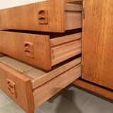 Scandinavian teak row from the 1960s