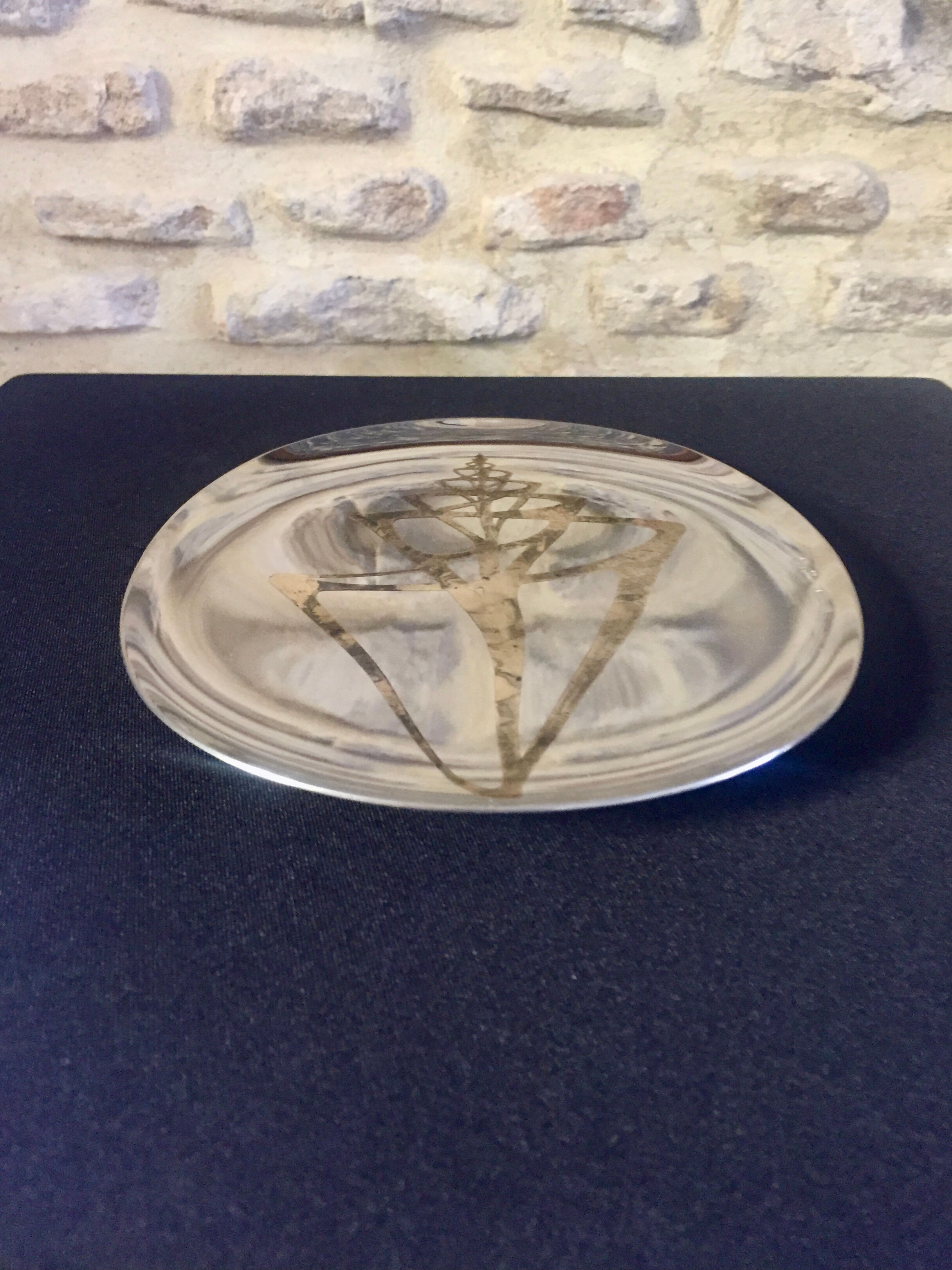Metal cup italian goldsmith sambonet