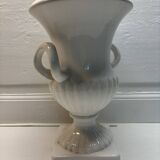 Large white vase
