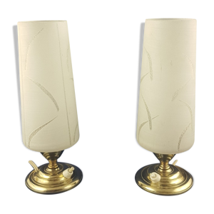Duo de lampes veilleuses