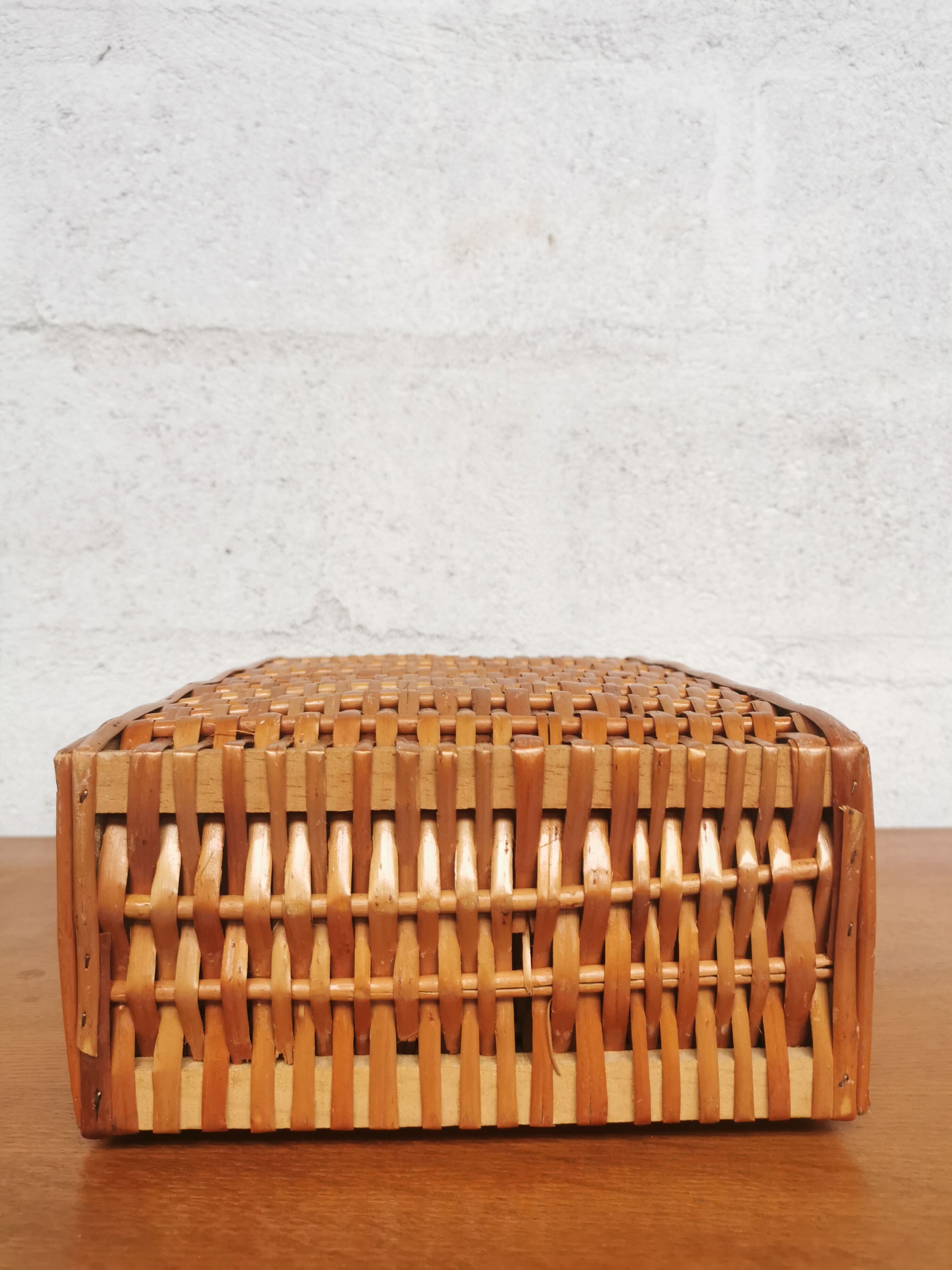 Wicker bottle basket 'Fauchon'