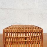 Wicker bottle basket 'Fauchon'