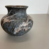 Set of 2 Pottery Vases Fat Lava Abstract Designed by Ruscha, Germany, 1960s
