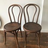 Pair of Fischel bistro chairs