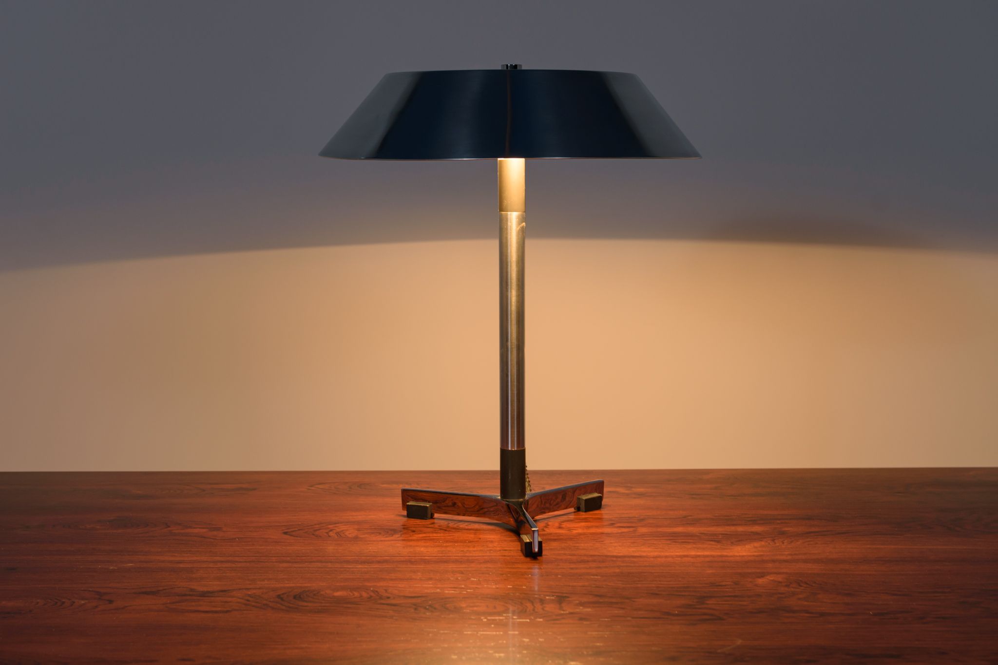 Mid Century President Desk Lamp by Jo Hammerborg for Fog & Morup, 1960 s