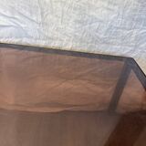 Glass coffee table