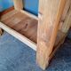 Workbench 120cm old solid wood