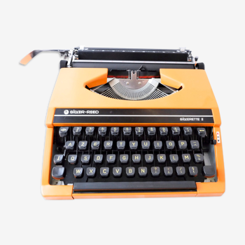 Silver Reed Silverette II revised orange new ribbon typewriter