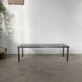 1950s slate coffee table
