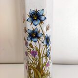 vintage exagonal wall vase pattern flowers from the countryside