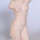 Original Mid-Century Statue in Patinated Plaster, Czechia, 1960s