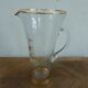 Carafe design glass and vintage 1950/1960