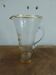 Carafe design glass and vintage 1950/1960