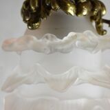 Suspension in bronze and glass paste.