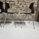 Lot 4 chaises
Flötotto pagwood 1960"