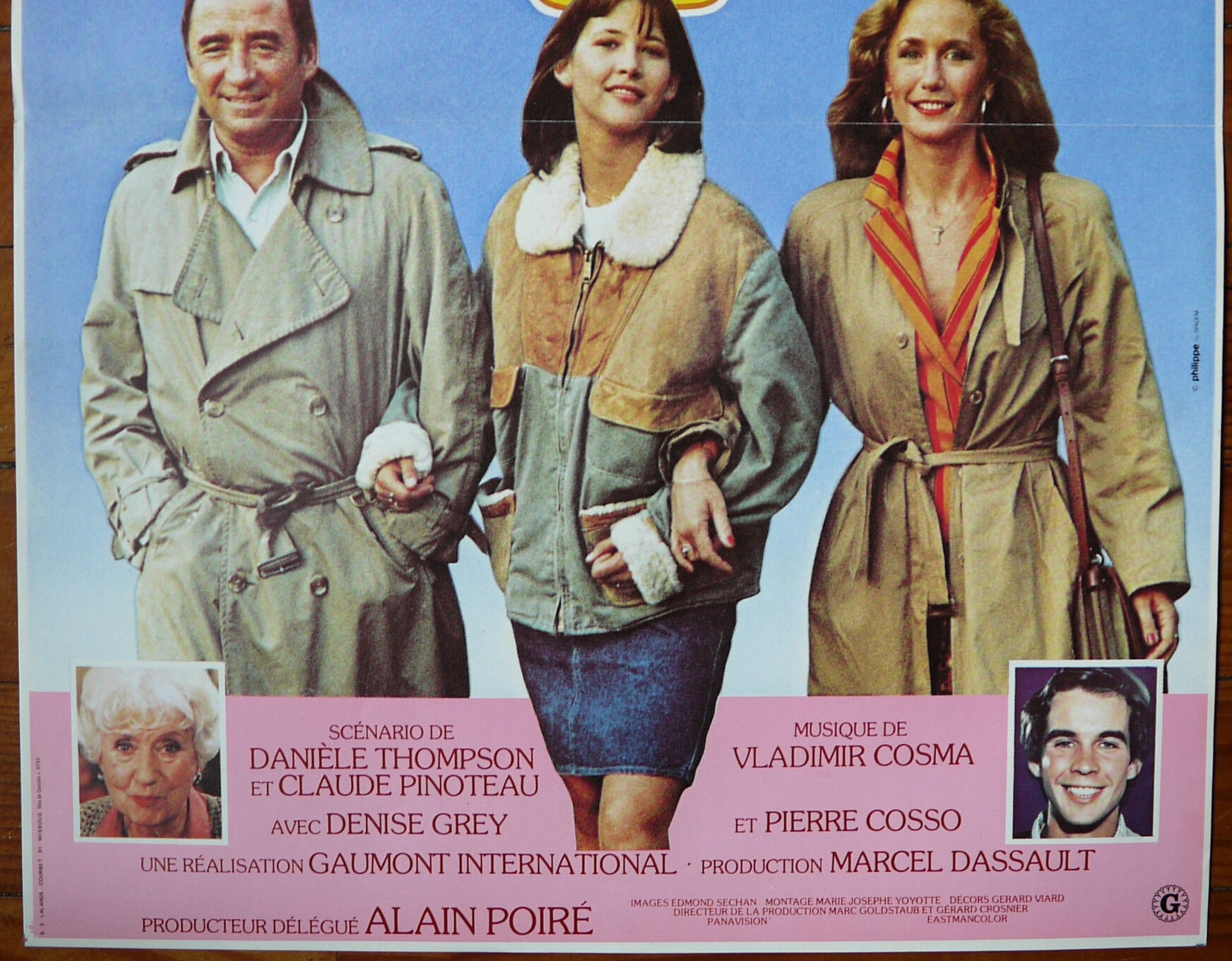 Affiche de cinéma originale " la boum 2" Sophie Marceau