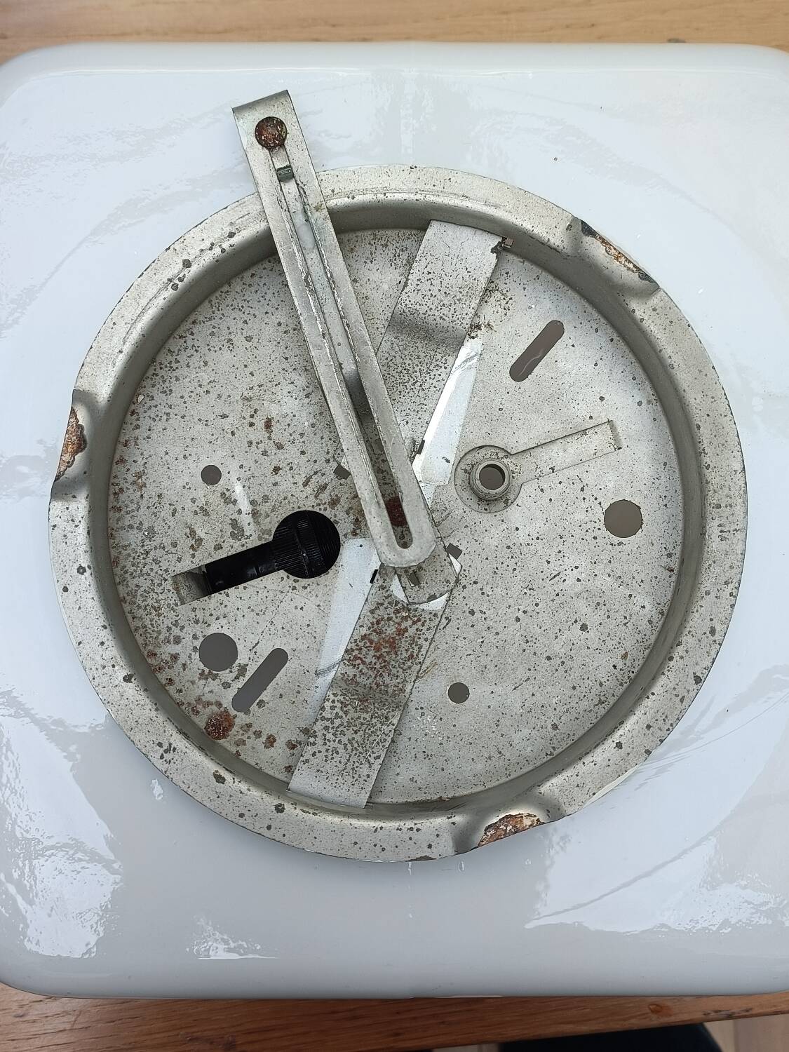 60' opaline wall light, ceiling light