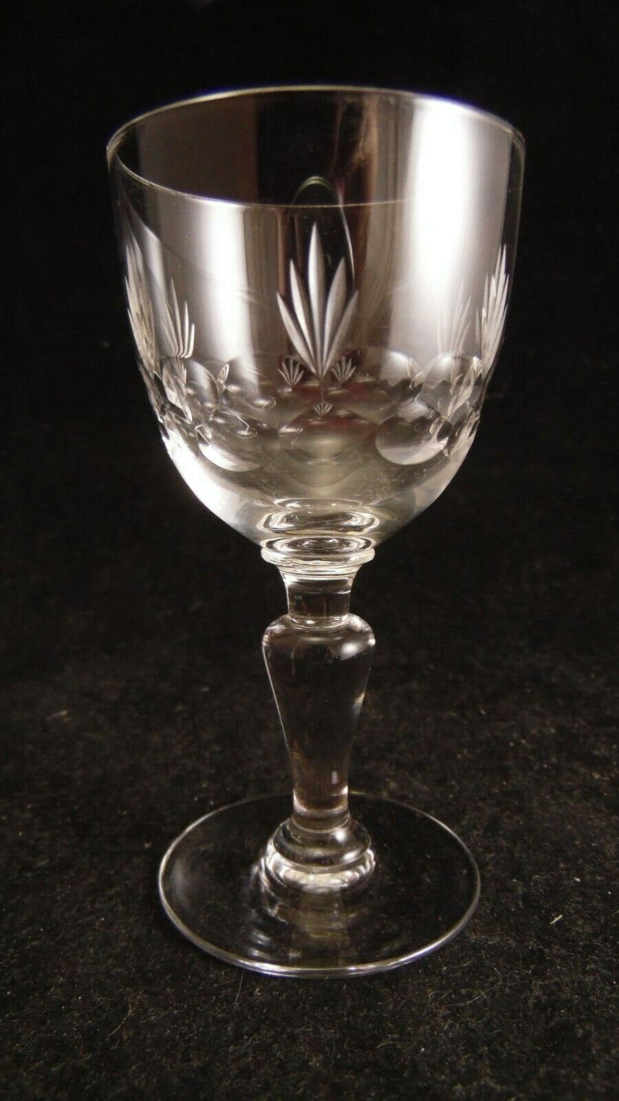 Service of 10 Baccarat crystal port glasses form 9538 size 10742