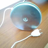 Large desk lamp has to lay