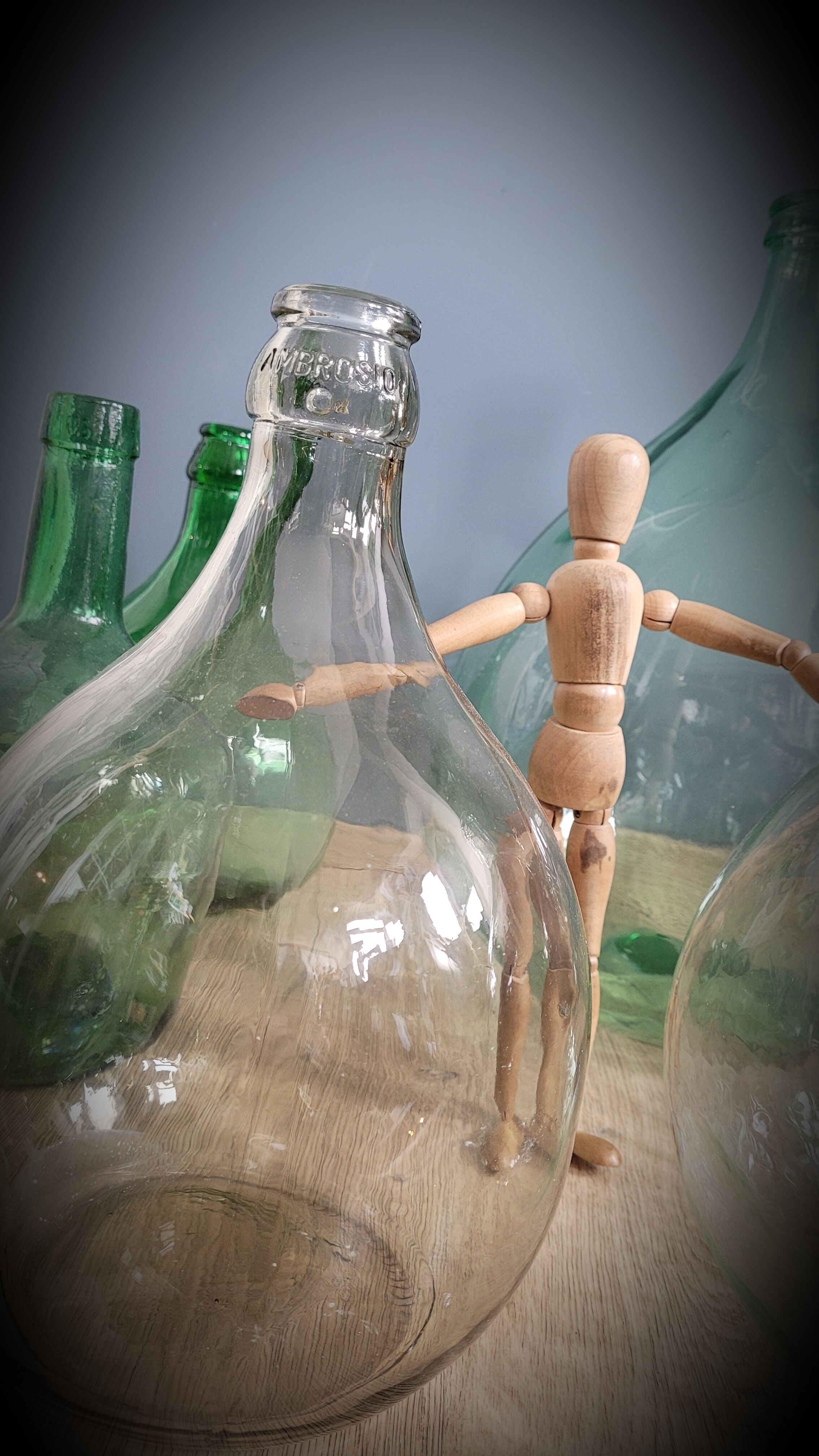Demijohn 5l transparent