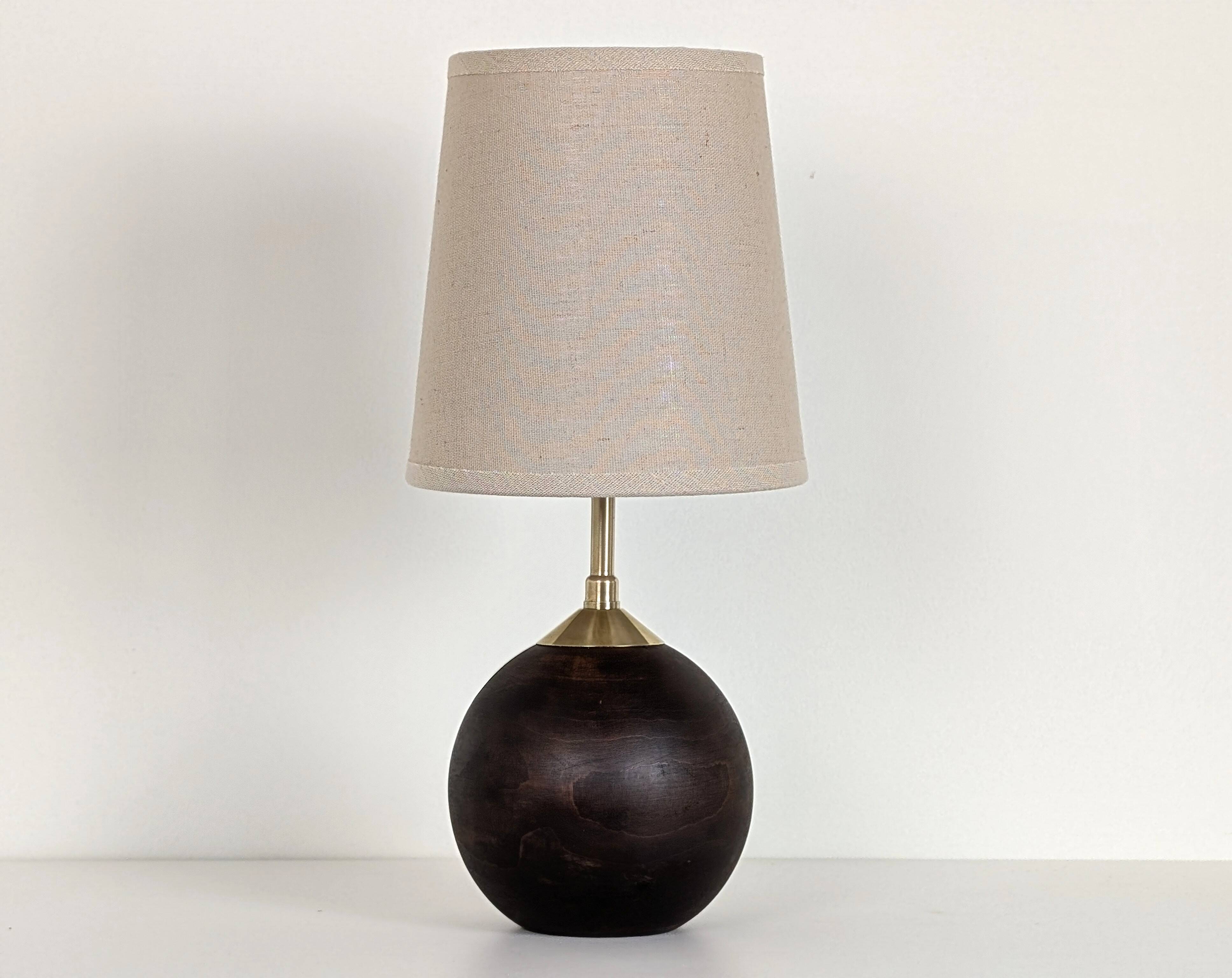 Lampe de chevet bois