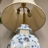 Porcelain living lamp nineteenth handmade decorations, double lighting
