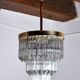 Lustre Venini 3 niveaux Italie 1970
